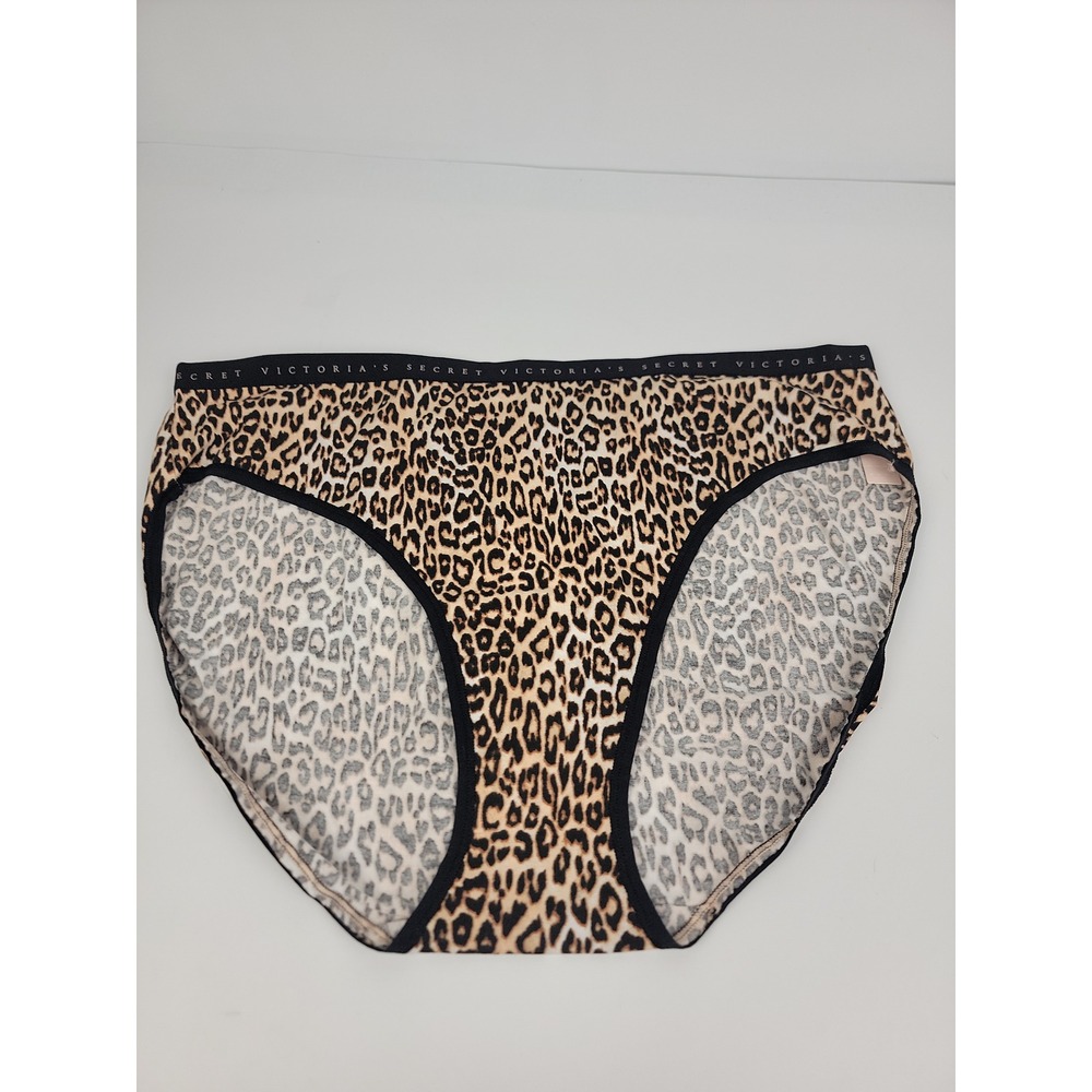 Victoria's Secret PINK Panty Bundle 3PK Leopard Lace Seamless XL Hipster Cheeky - Picture 2 of 16